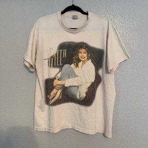 Vintage Faith Hill tee